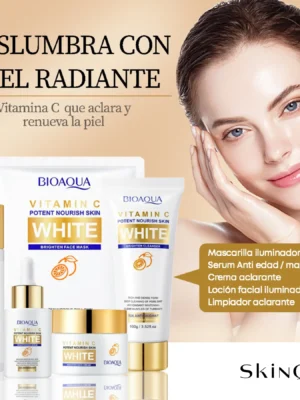 KIT ACLARANTE VITAMINA C WHITE