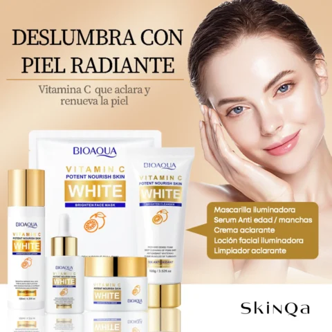 KIT ACLARANTE VITAMINA C WHITE