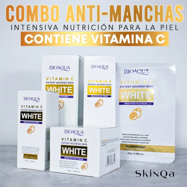 KIT ACLARANTE VITAMINA C WHITE